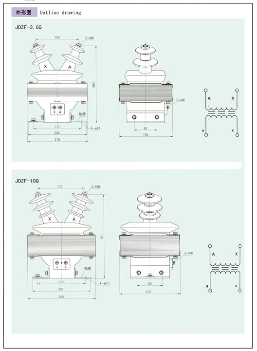 JDZF-3，6，10Q  JDZFJ-3，6，10Q型
